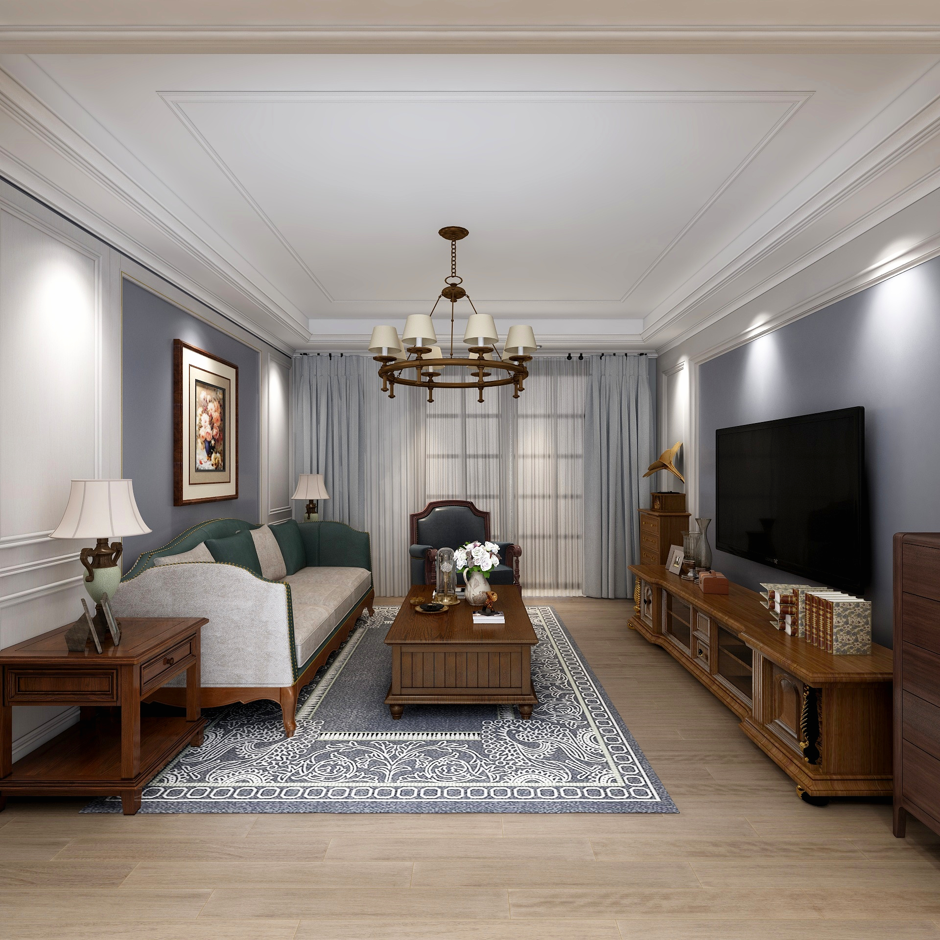 司米乐定制家居-司米乐定制007-鑫苑装修效果图