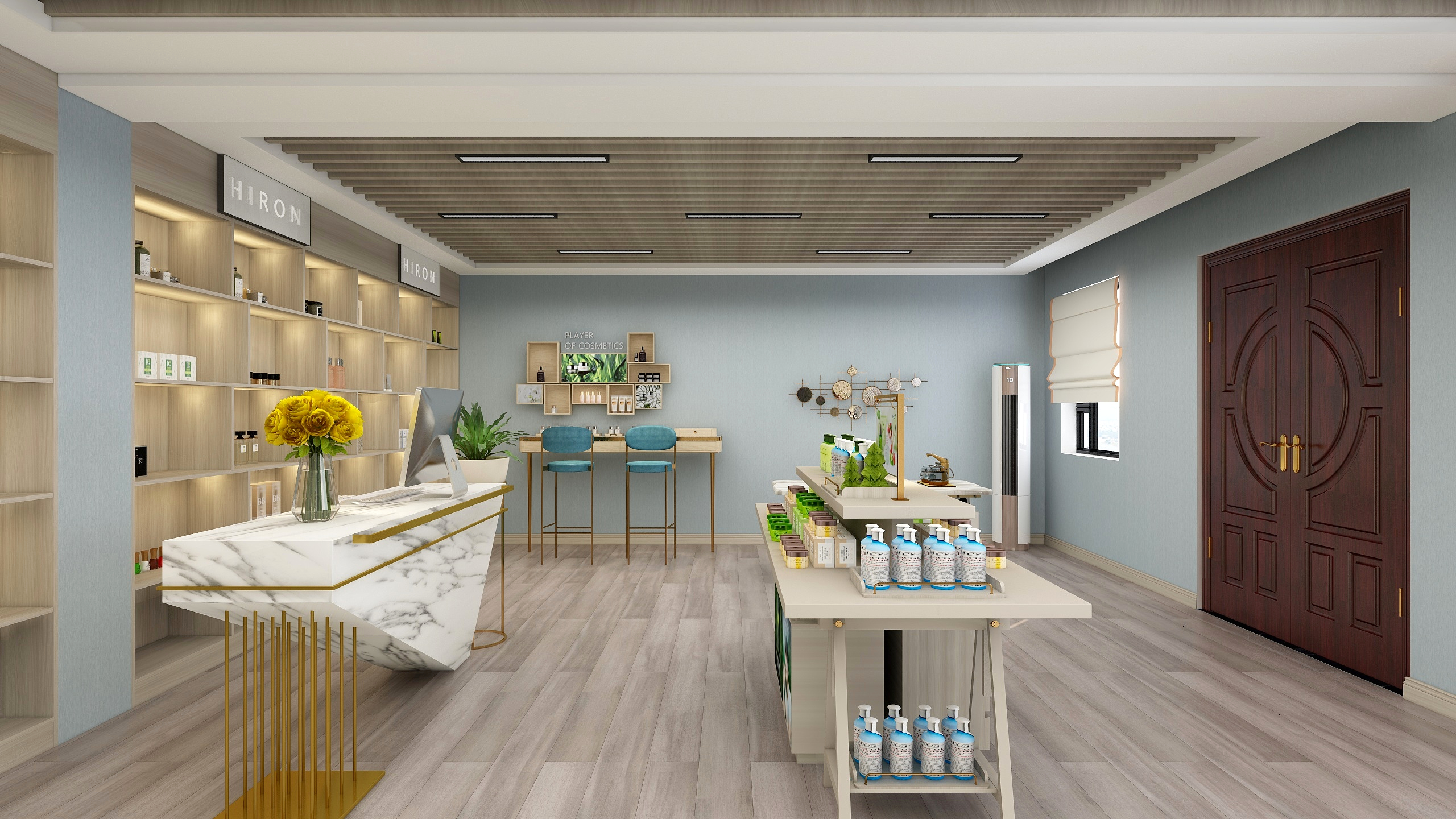 化妆品店效果图