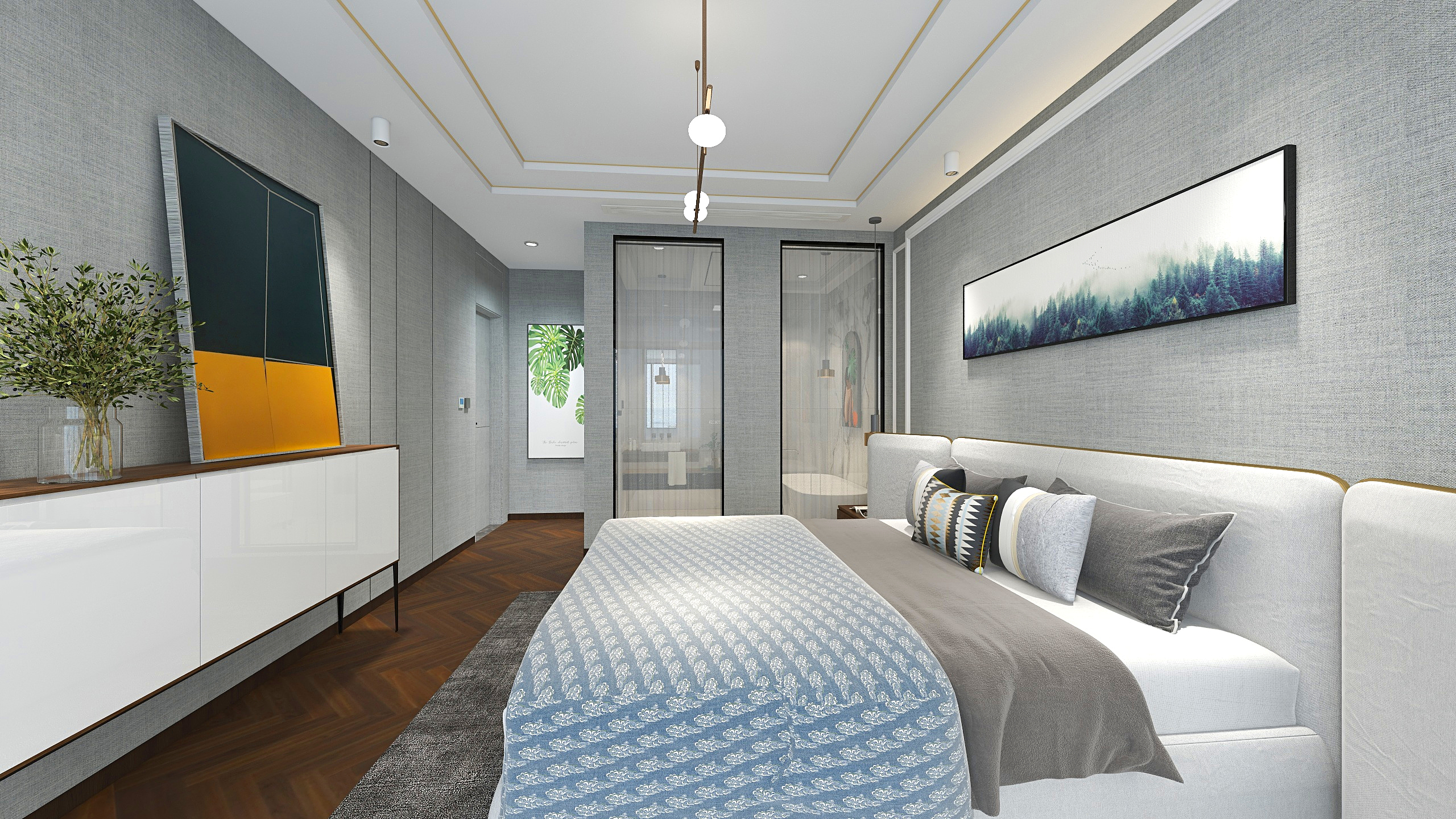 天天~住宅设计师-2层别墅户型装修效果图