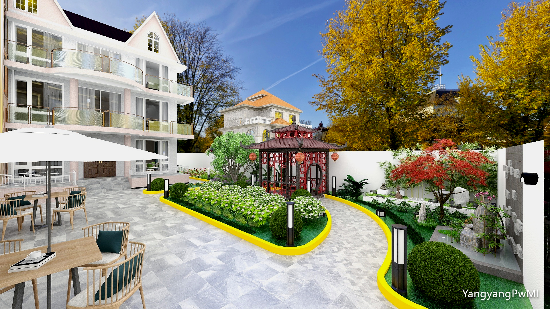 YangyangPwMI-上海闵行区民宿改造装修效果图