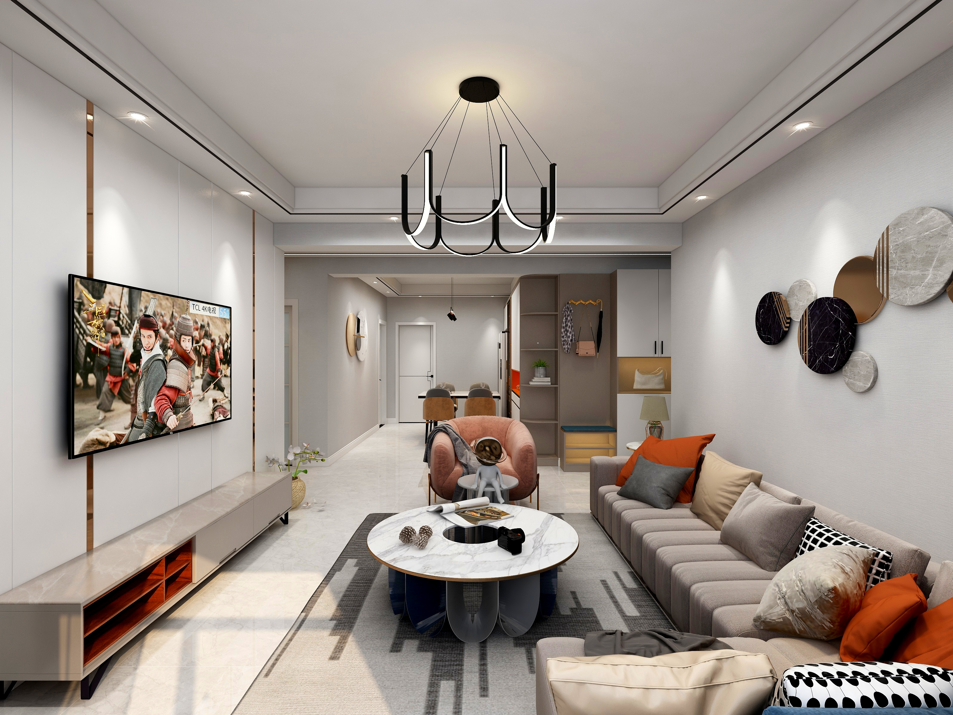 靳波FOYA-御风家园装修效果图