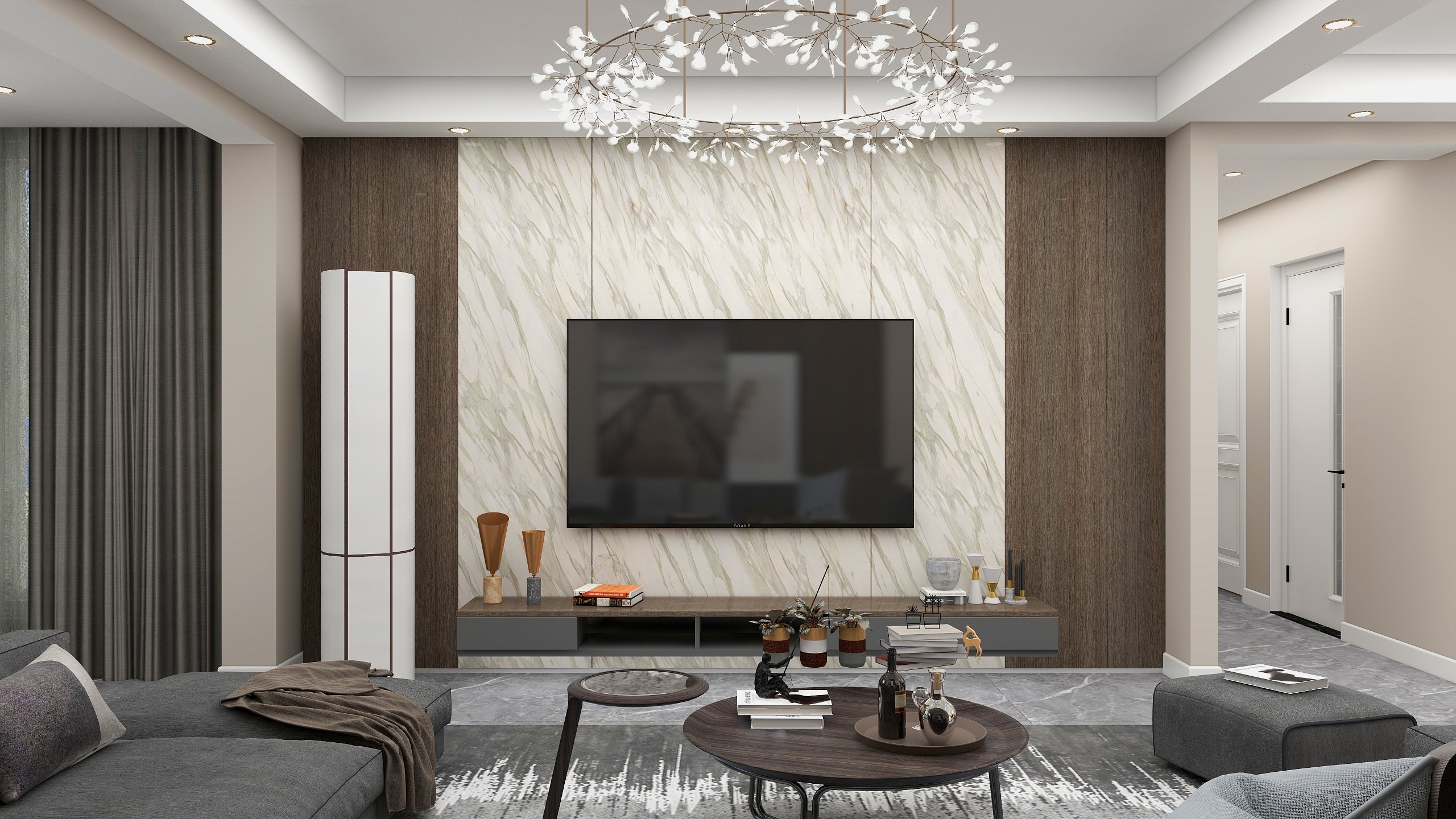 付尚芬11-府城名著128平装修效果图