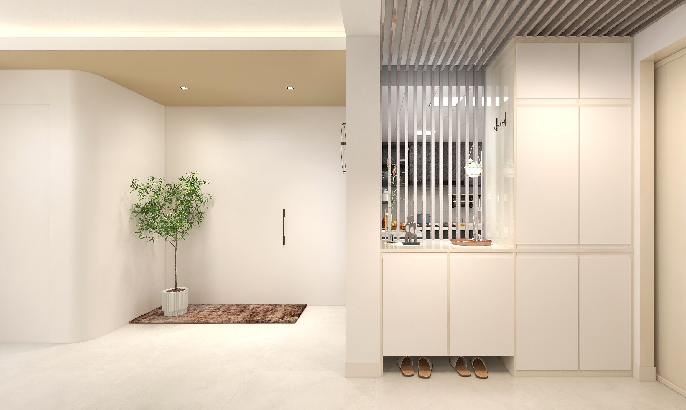 lucky乐-极简素润两室一厅-送给爱生活的美丽女孩-装修设计方案