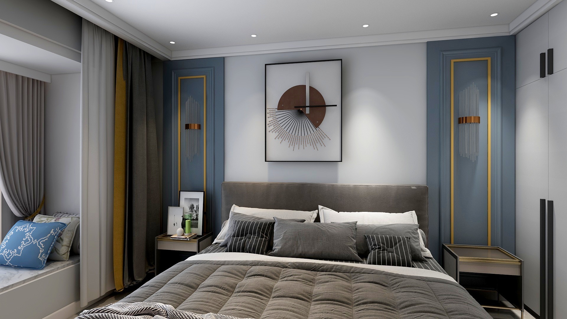 张玉昭-高端轻奢无主灯-装修设计方案