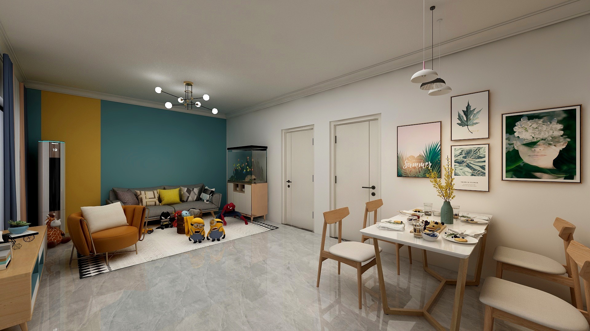 Designer禎-雪溪苑装修效果图