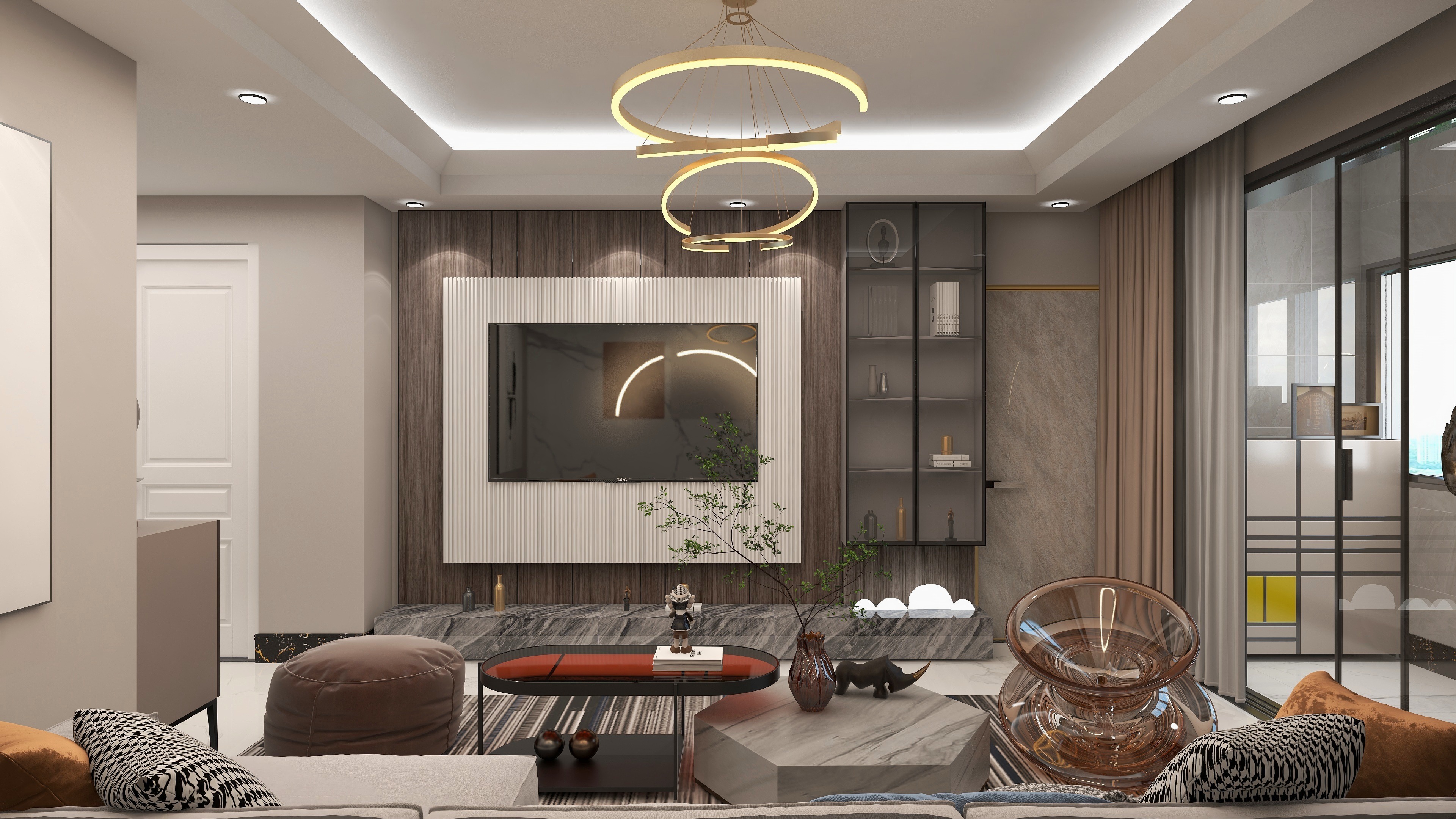 东鹏整装至尊店-111方轻奢风格-副本-装修设计方案