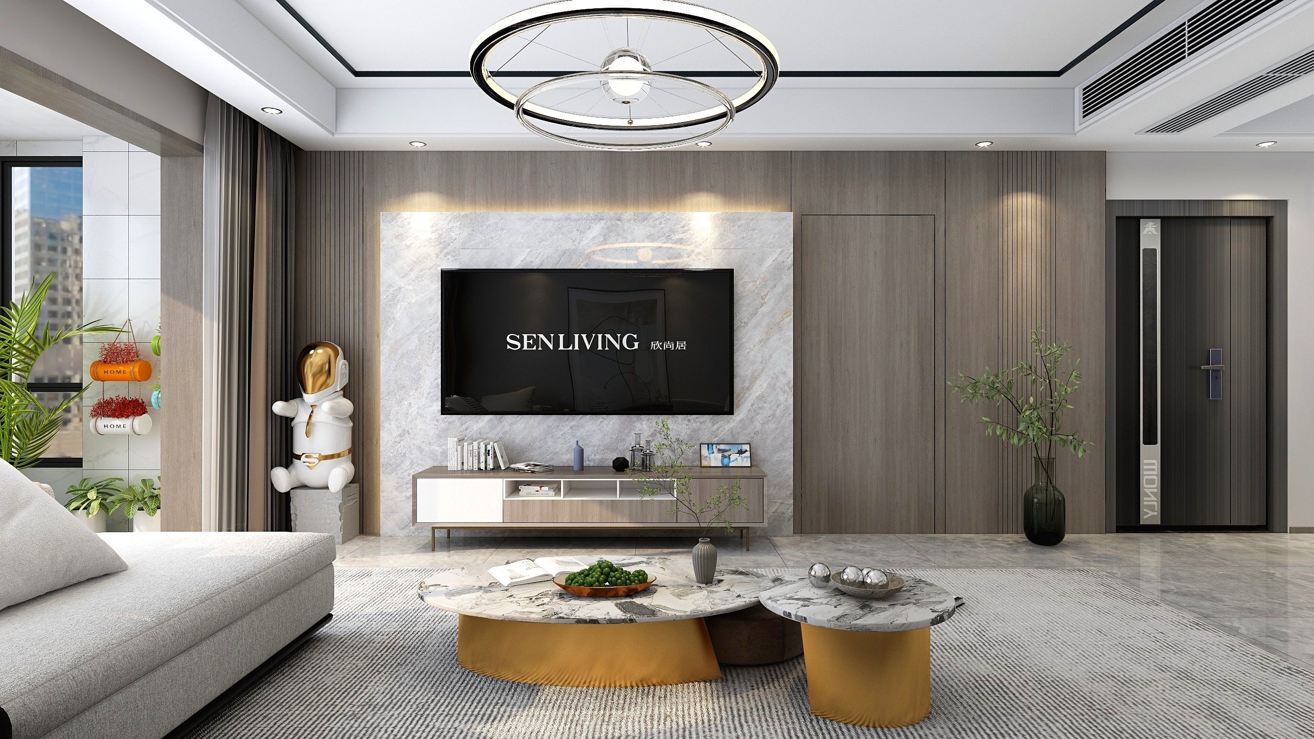 木子設计666-琴湖壹号12-2401-装修设计方案