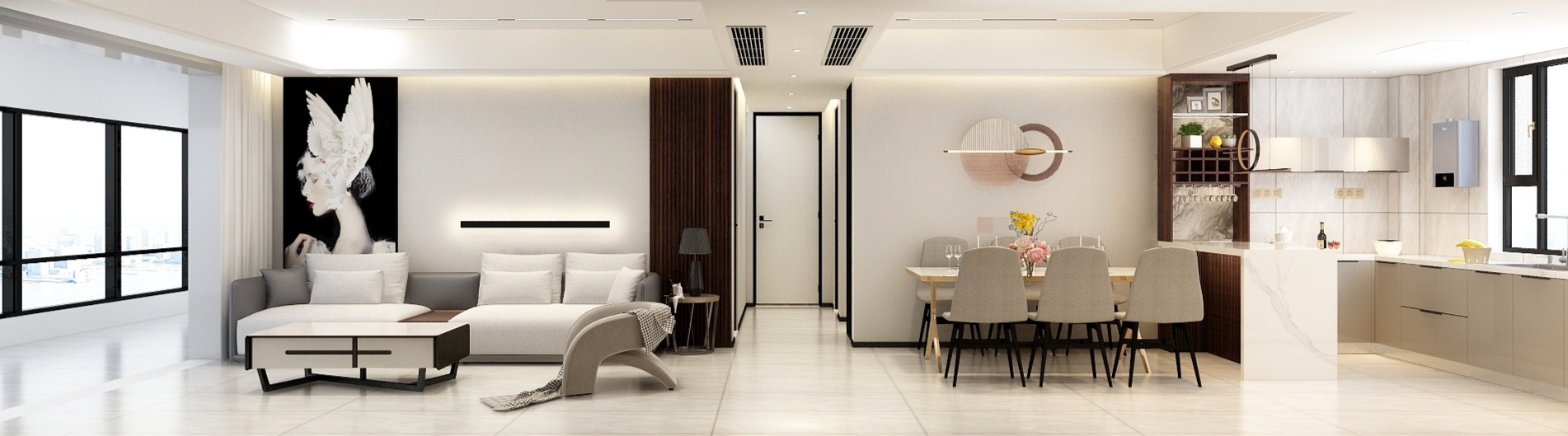 李江波L-麒麟府装修效果图