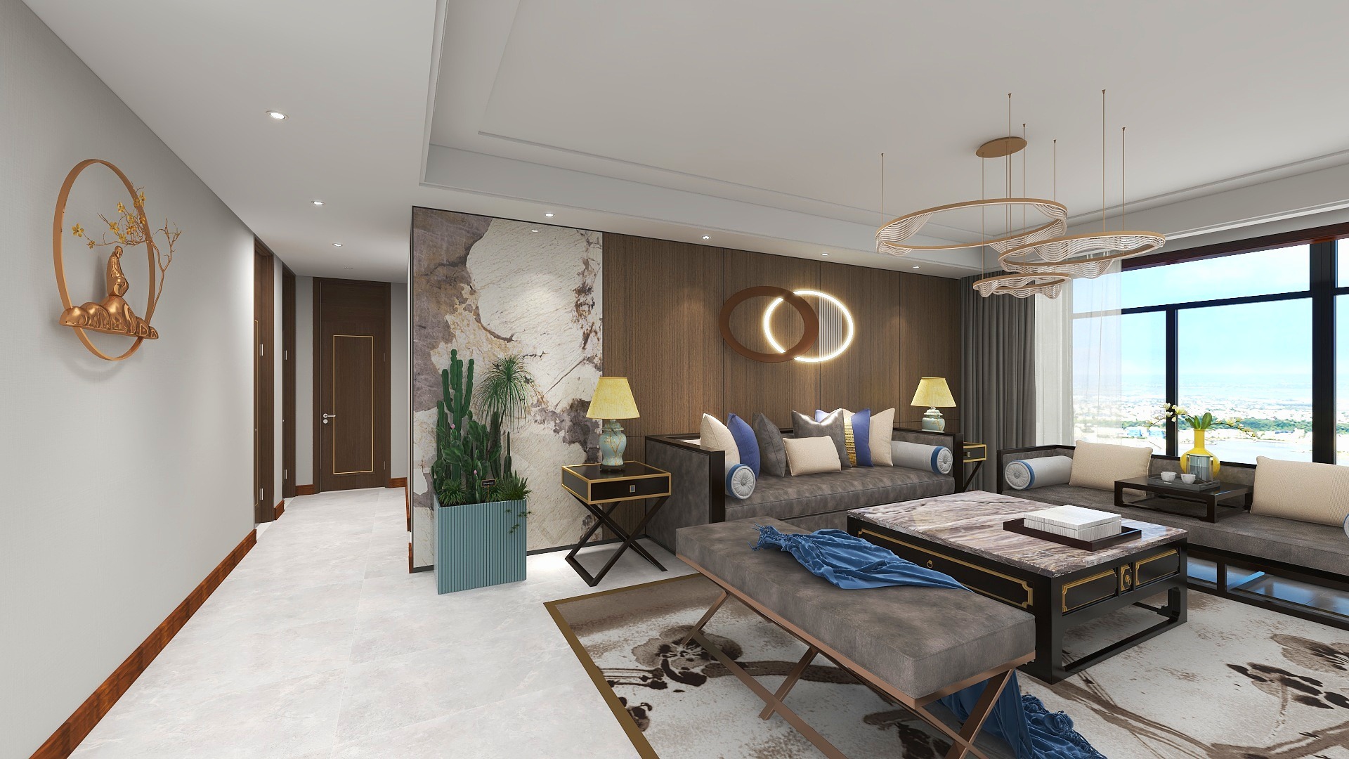 愛上快樂-改善大平层装修效果图