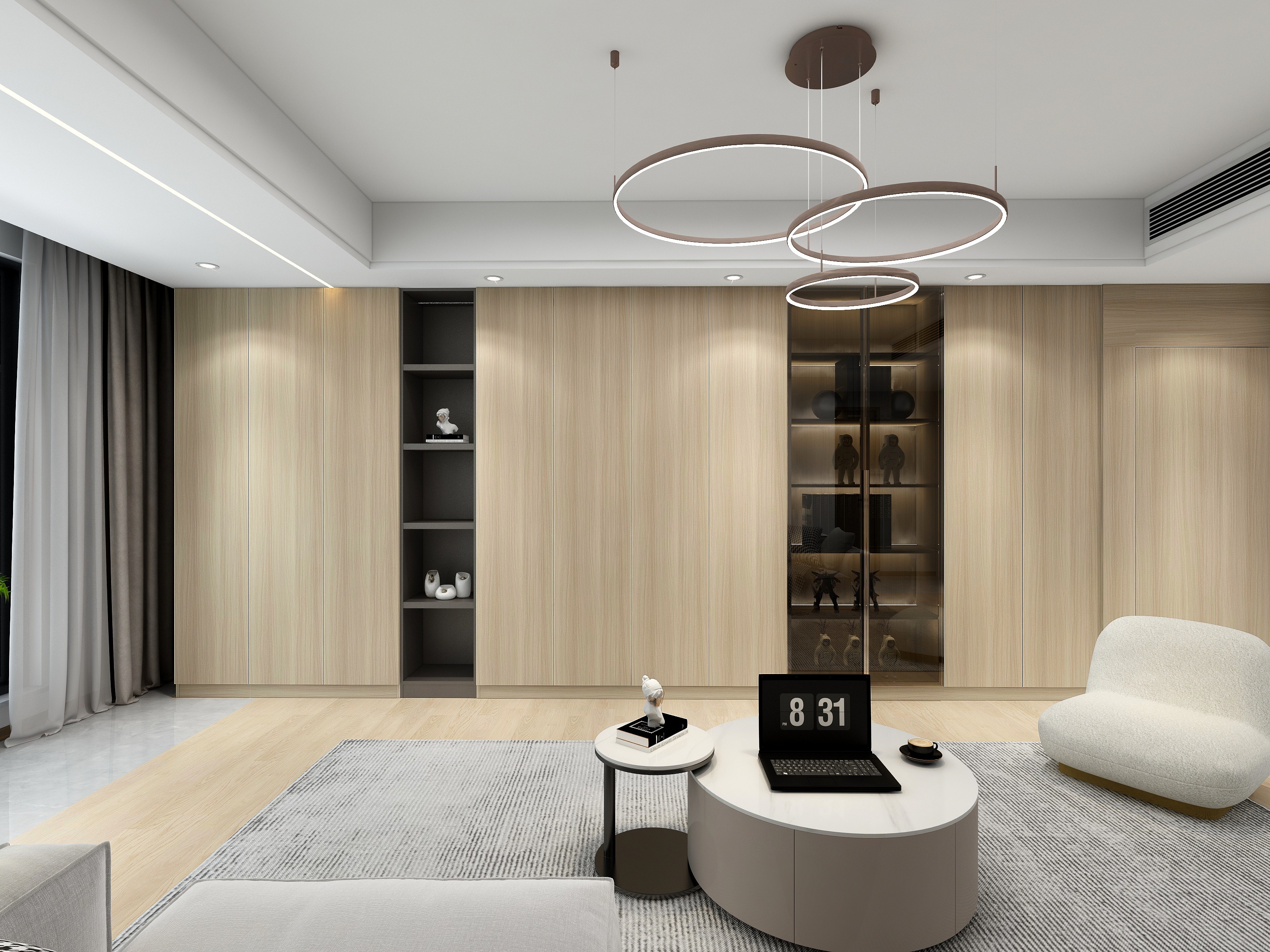 设计3Y-原木全景图-装修设计方案