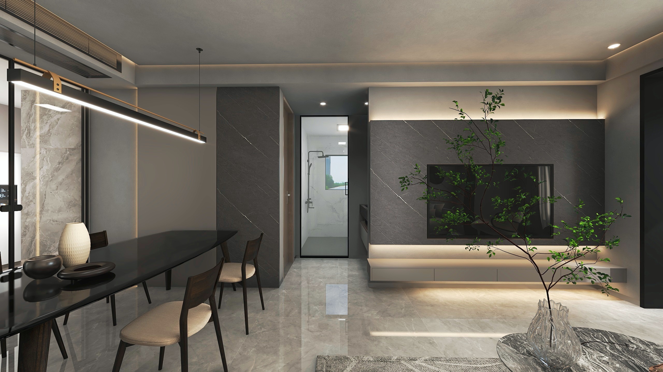 -HIKI-暗黑风装修效果图