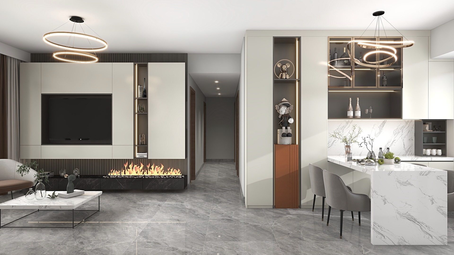 徐家杰-现代轻奢装修效果图