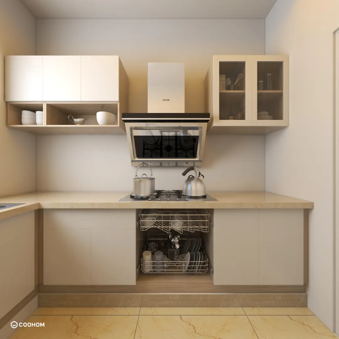 bccammar的装修设计方案:Simple Interior design of Kitchen Room