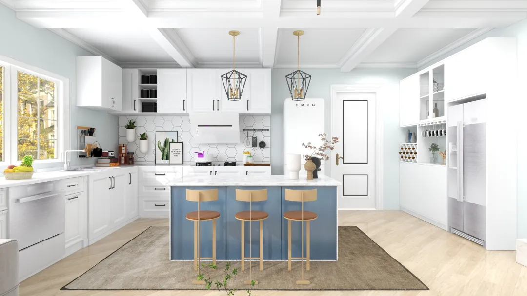 wahabmadbar8884的装修设计方案:kitchen interior design