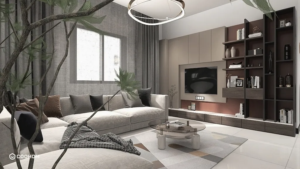 Hossam2030的装修设计方案:Apartment 2 in new Cairo