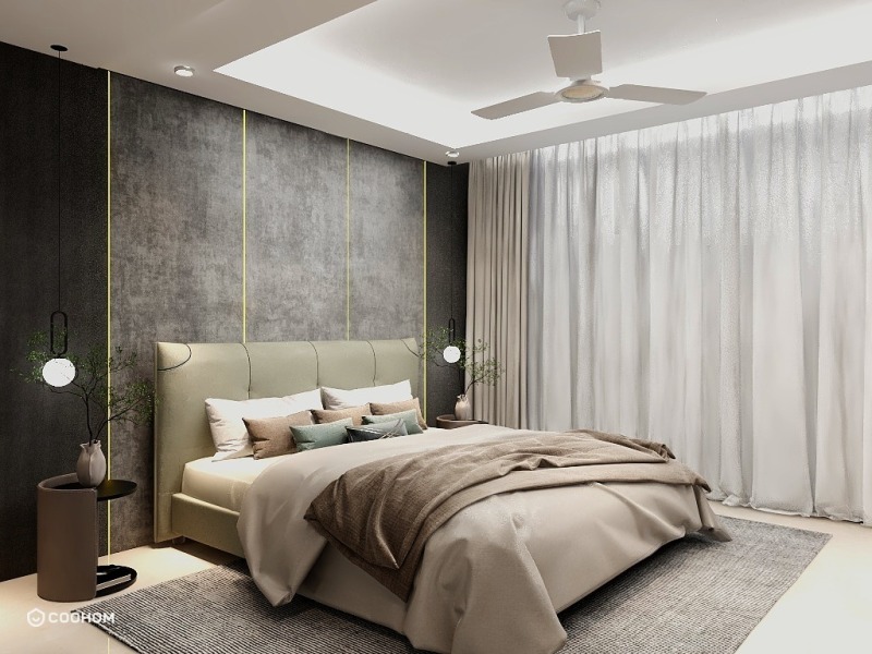 Modern Gray Bedroom Design Ideas