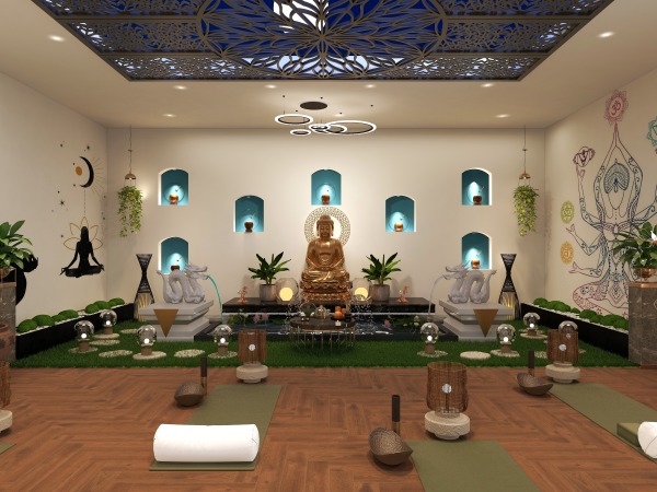 balaji的装修设计方案Meditation Room 