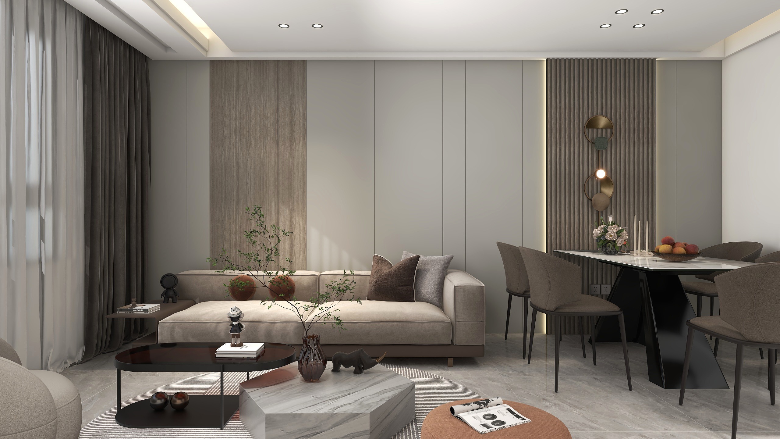 全案designer谢飞-万科华府里-装修设计方案