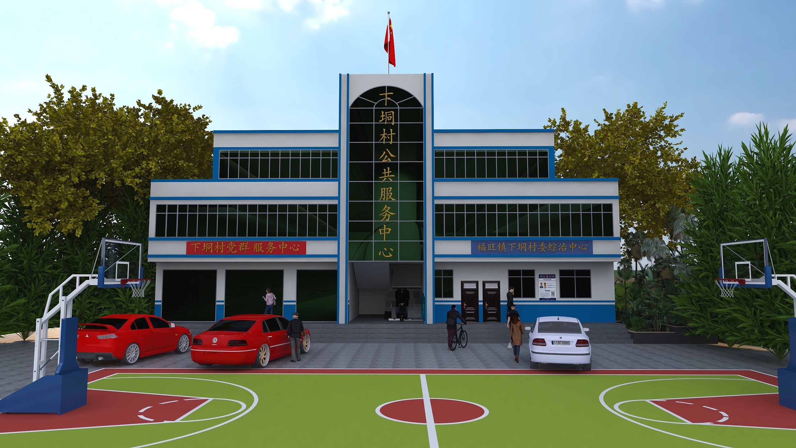 灵山美家装饰设计-浦北1639㎡-装修设计方案