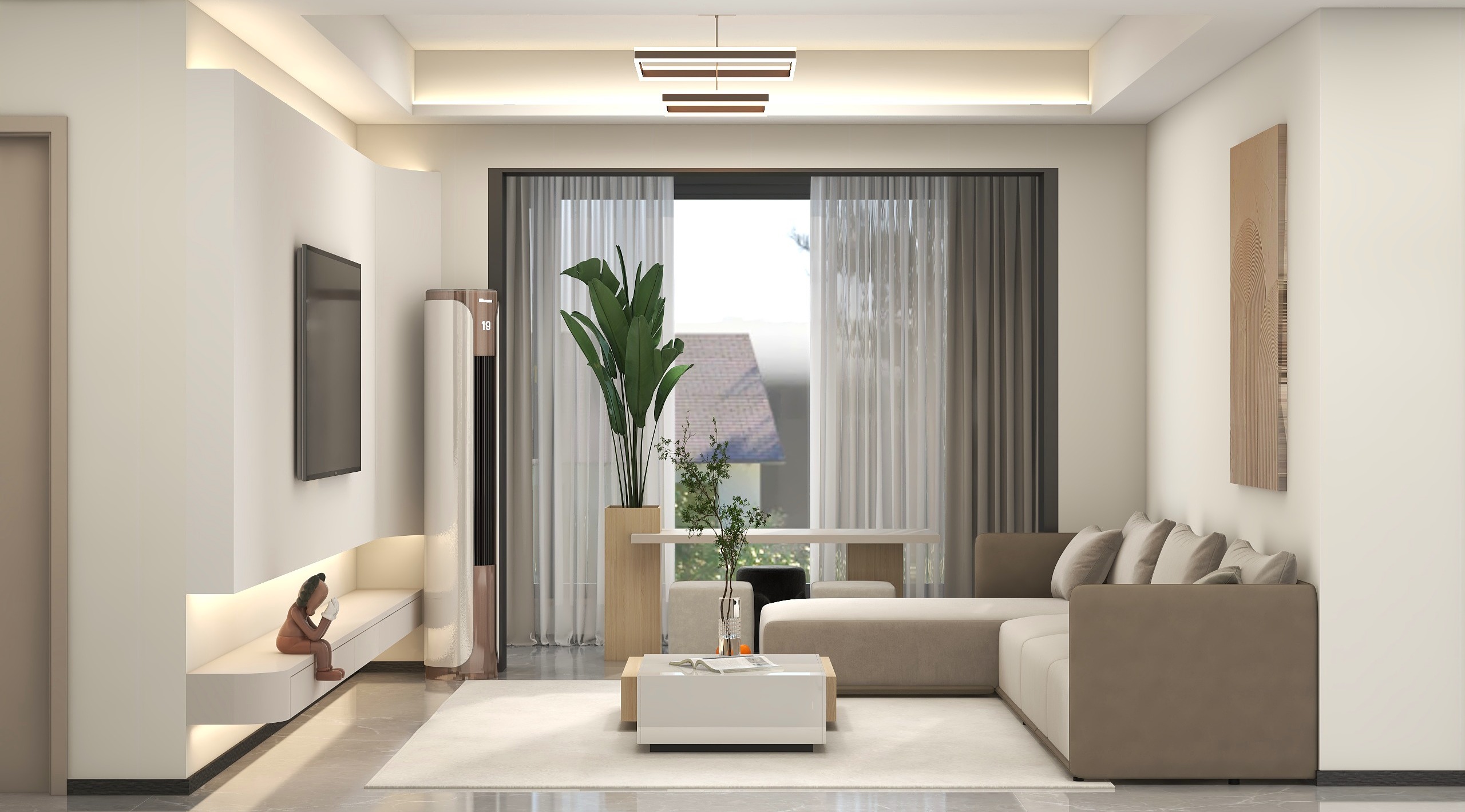 子粲-现代简约111.15㎡-装修设计方案