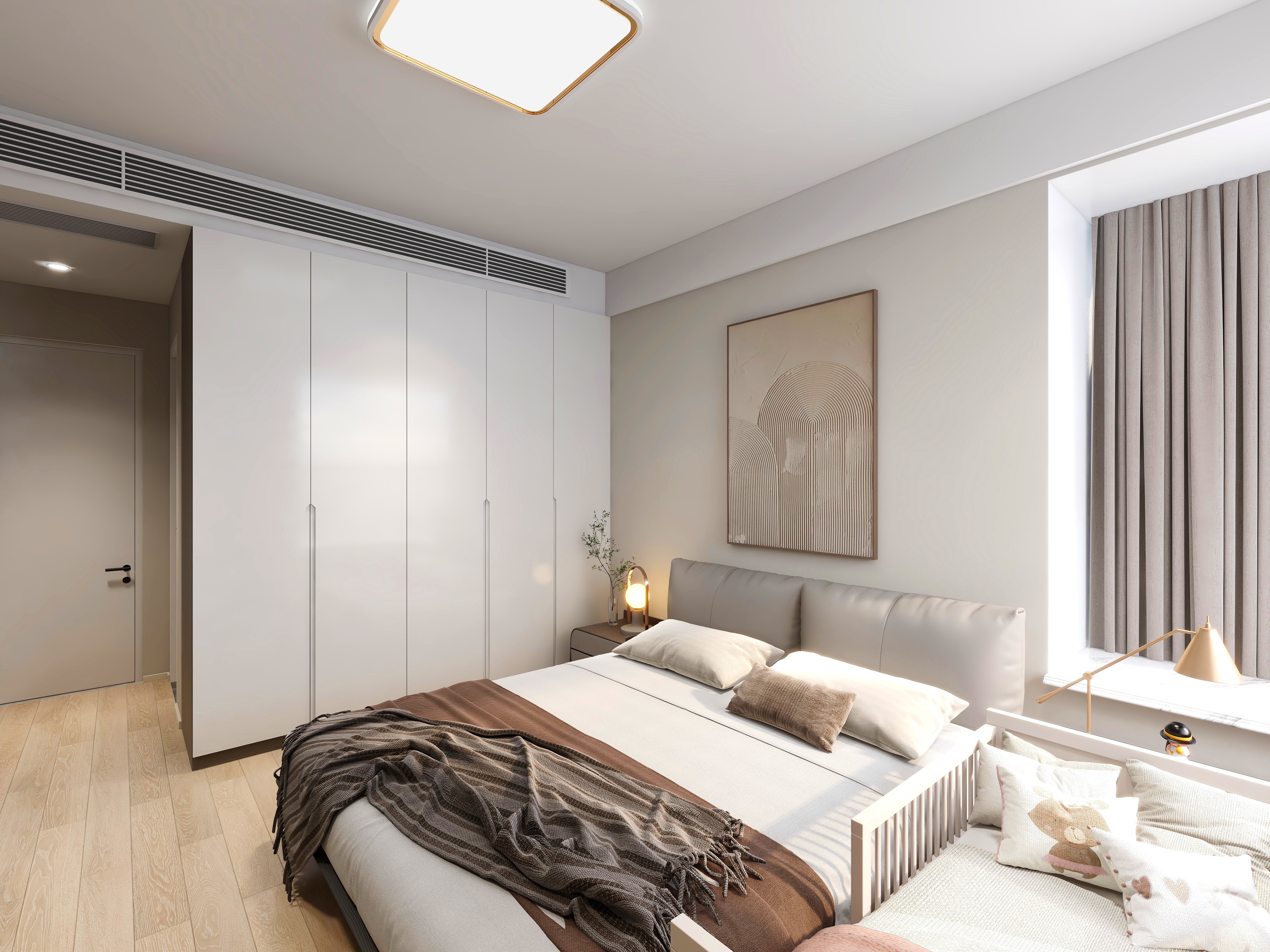 绿通国际设计-3房现代风装修效果图