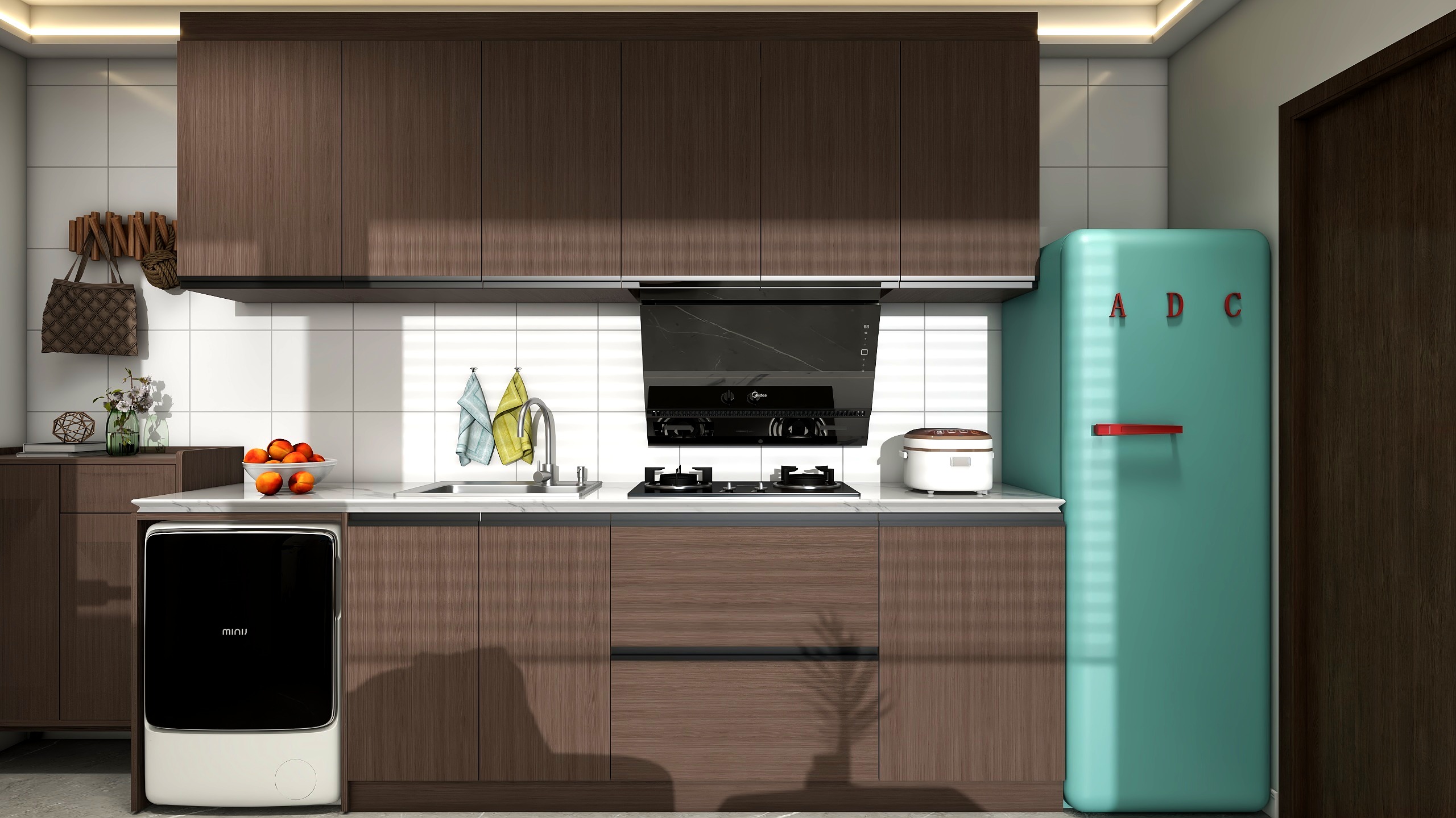 小桃汁-现代简约40㎡2室-装修设计方案