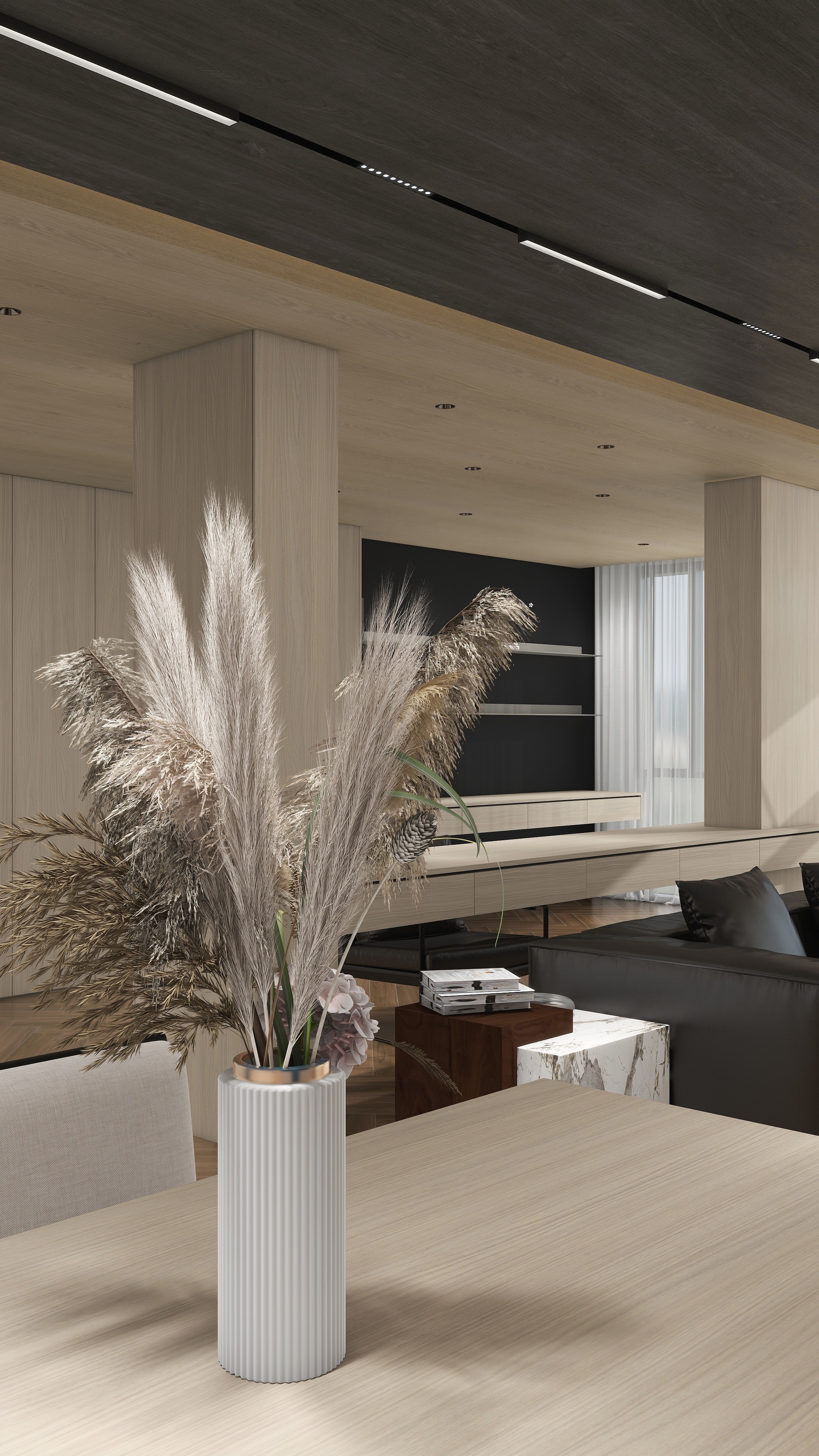 罗建城-现代客餐厅2307-装修设计方案