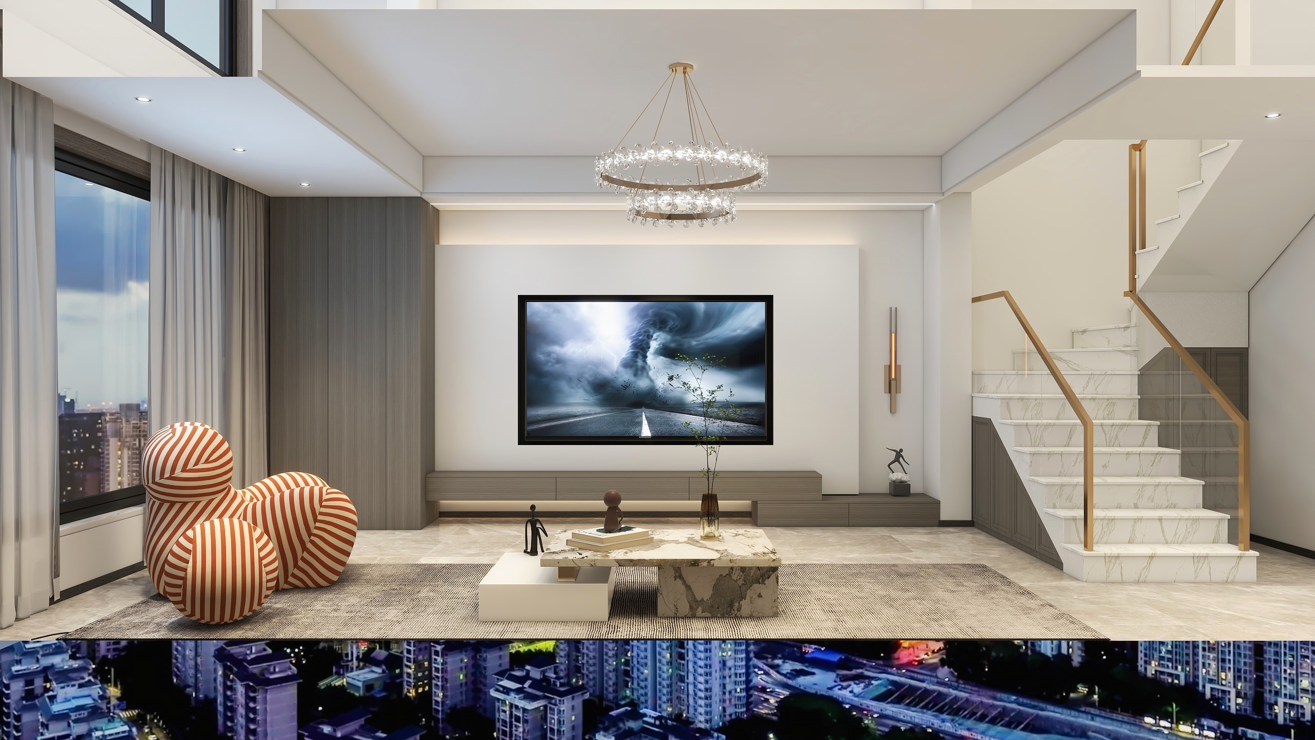 阿刘私宅设计师-乐安大院一二楼-装修设计方案