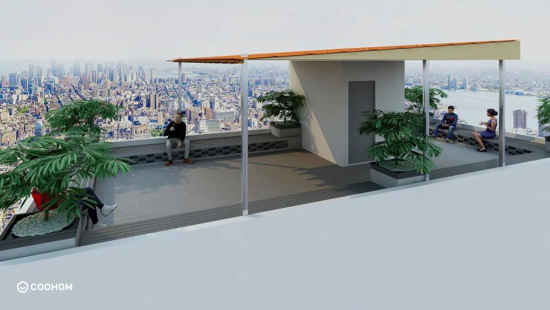 Andry's Architecture的装修设计方案:rooftop