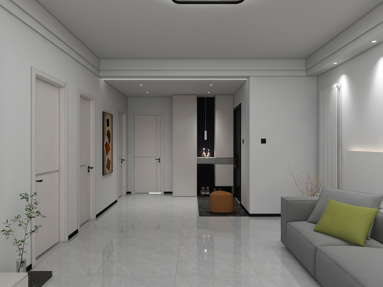 飞嶽疯人院-金色家园32#-4-501-装修设计方案