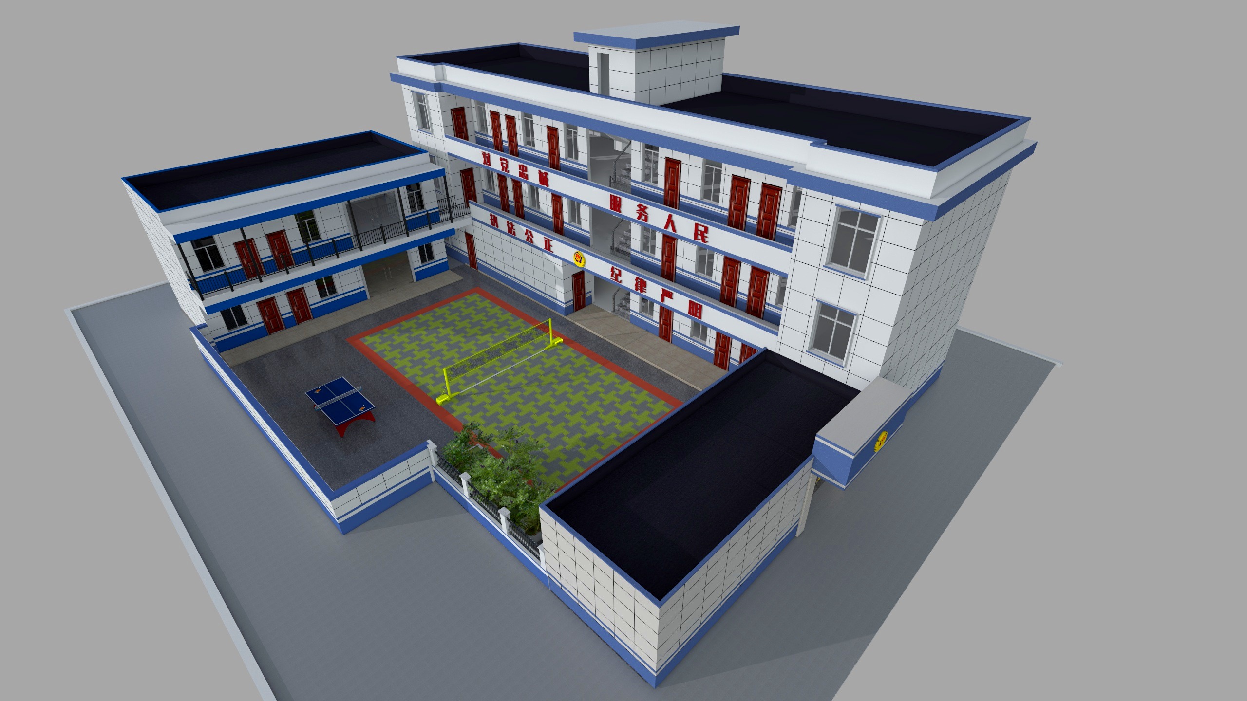 設计师王富贵-公安局-装修设计方案