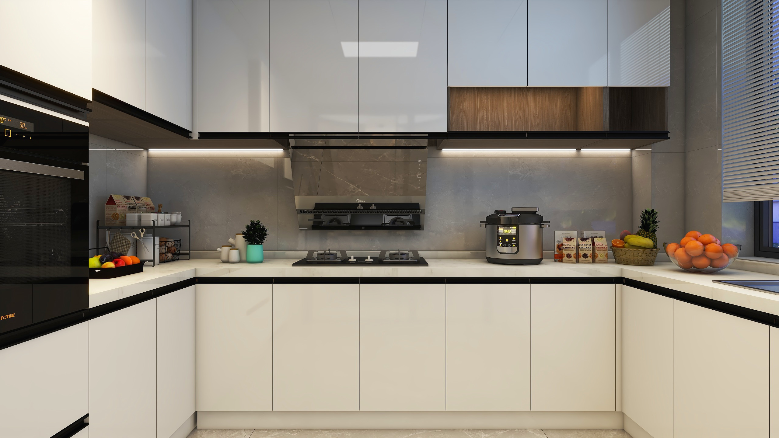 李哈哈室内设计-2023年现代新中式风格300平装修效果图