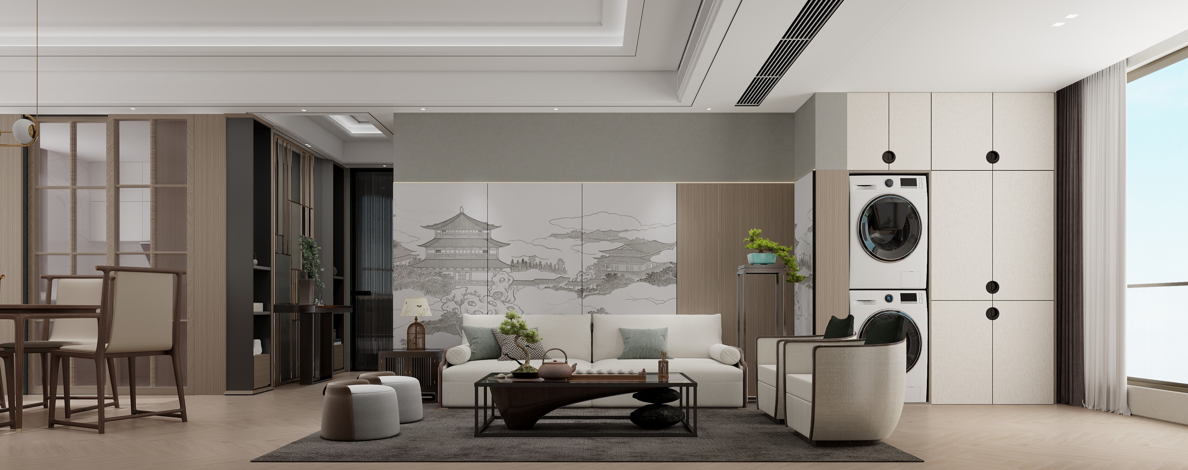 广东广州番禺区周建飞家装-保利悦公馆-副本-装修设计方案