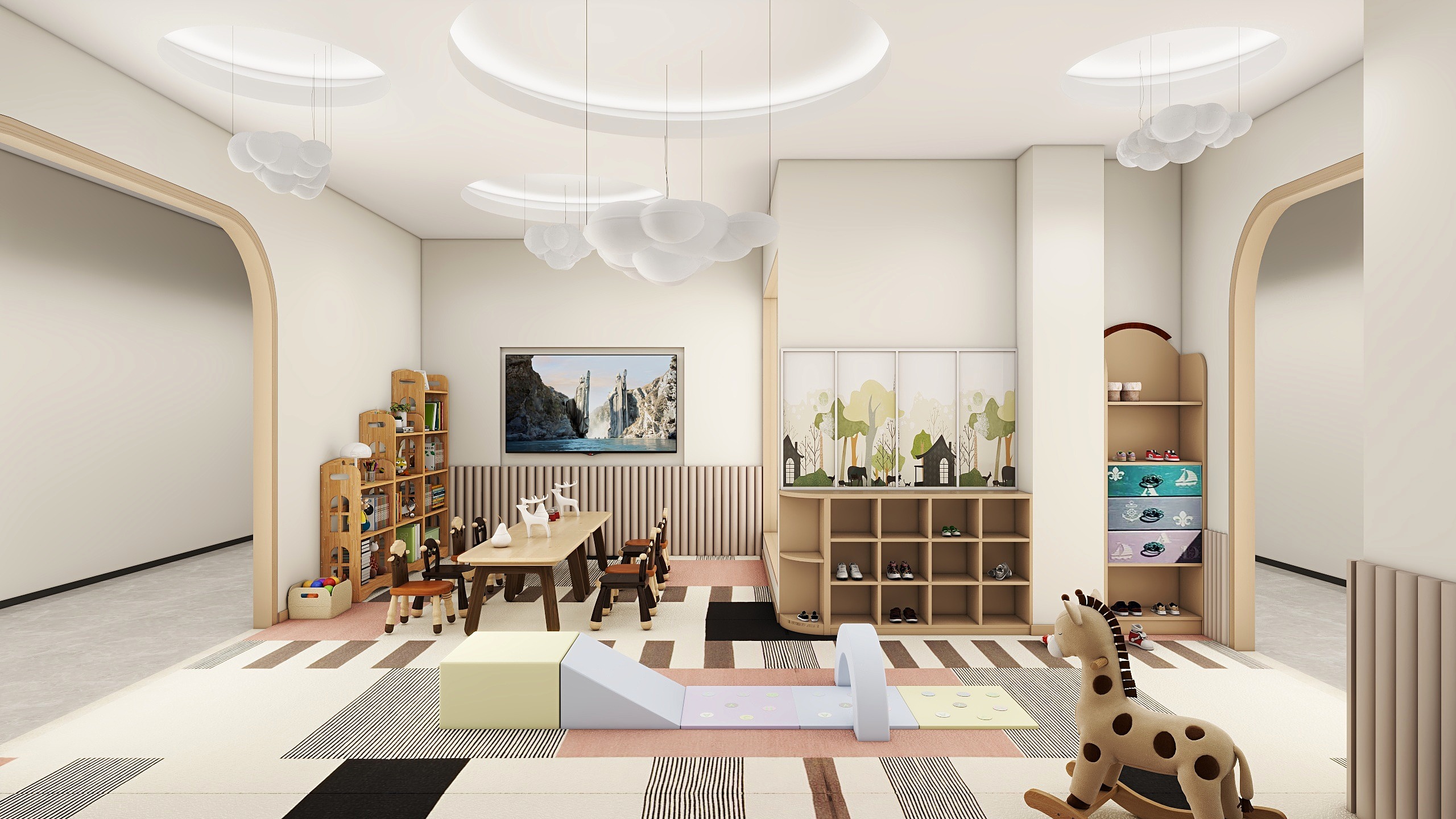 学长设计-儿童娱乐区-装修设计方案