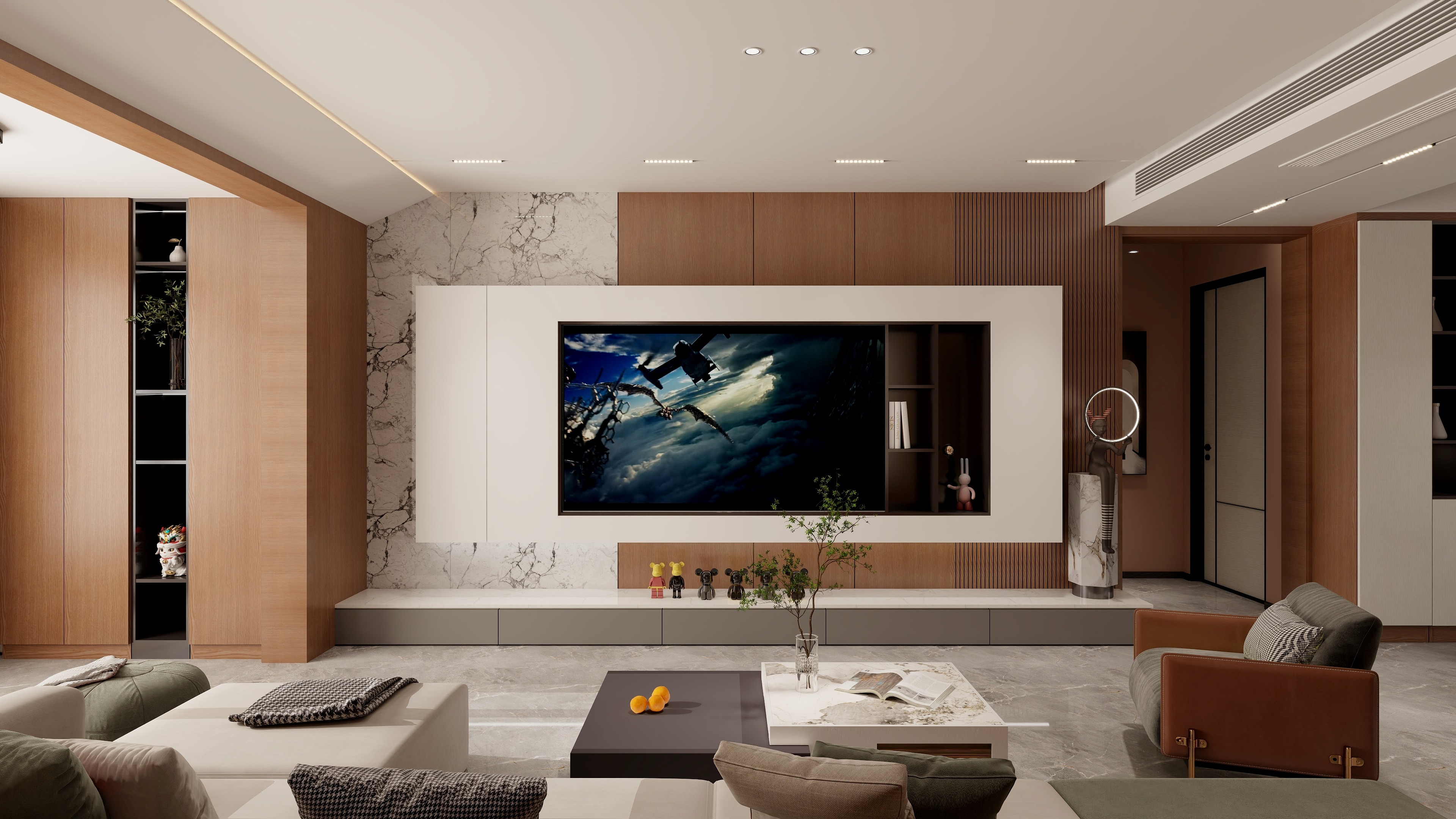 犰璃-银杏雅苑·现代轻奢-装修设计方案