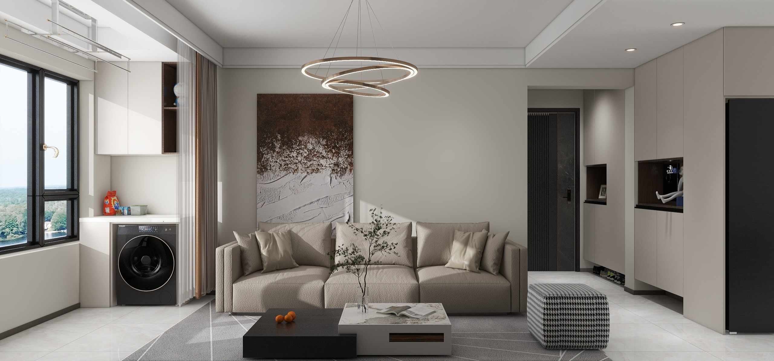 Creativeness-金地御峯现代简约-装修设计方案