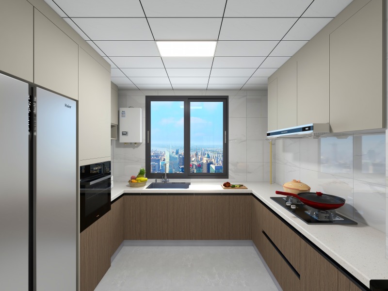 Modern White & Wood Tone Kitchen Ideas