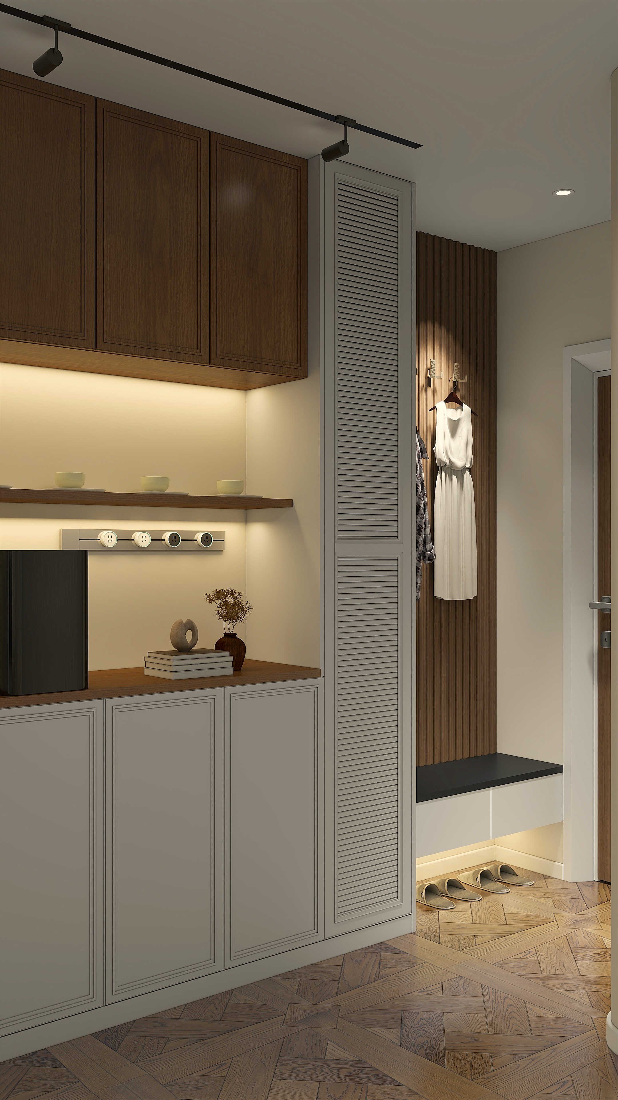 宸瀚家居-光辉里-两居-装修设计方案