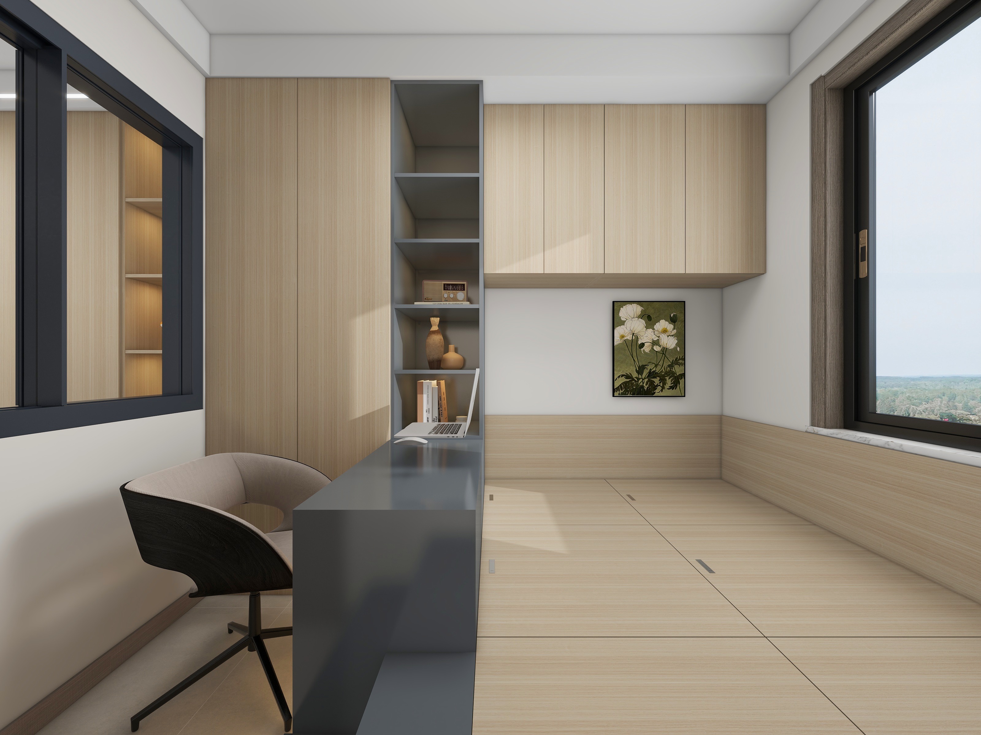 冯柯宁-68平米户型方案-装修设计方案