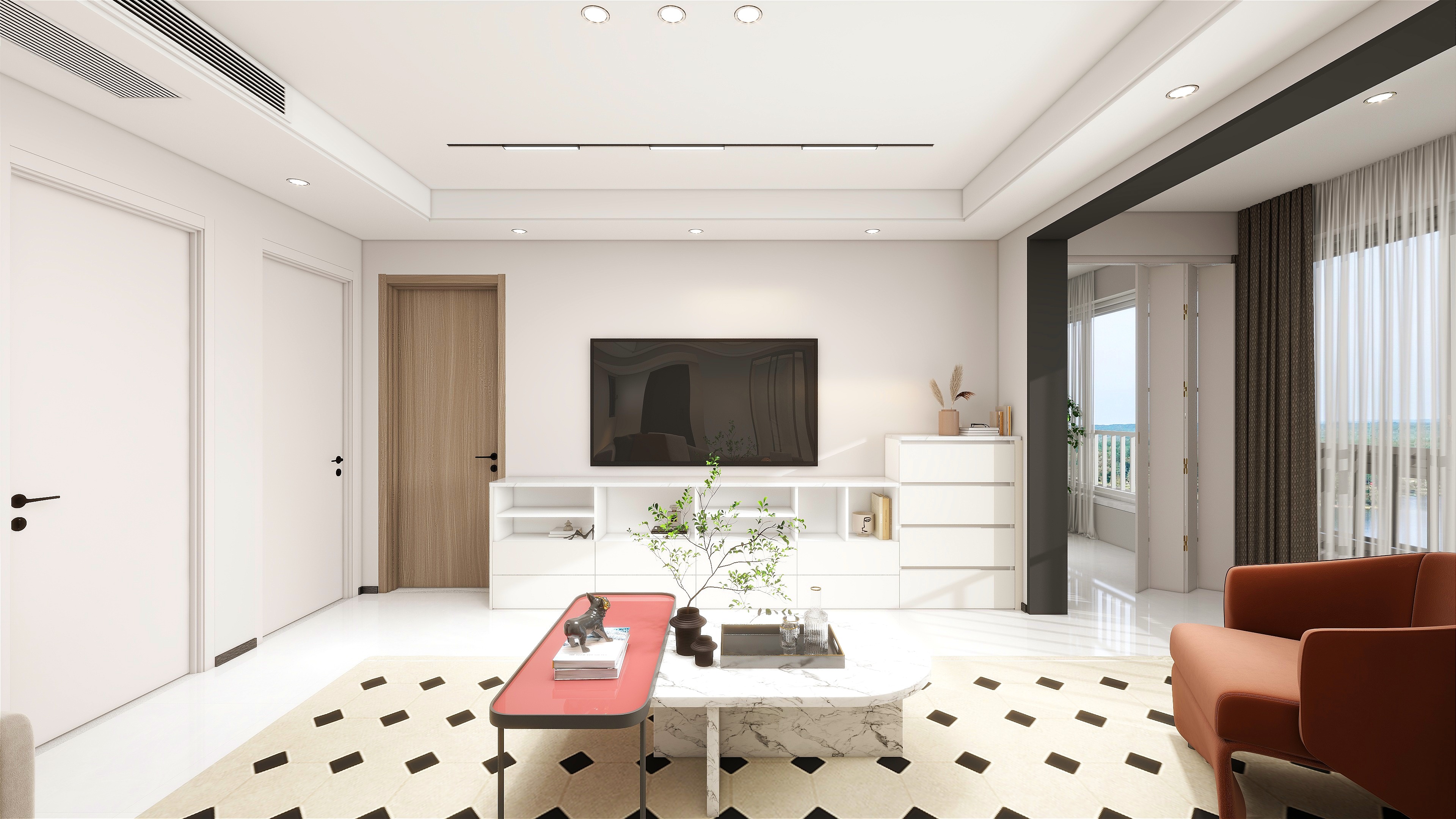 广州全屋定制设计师朱兴-合生中央城（最终下单版）装修效果图