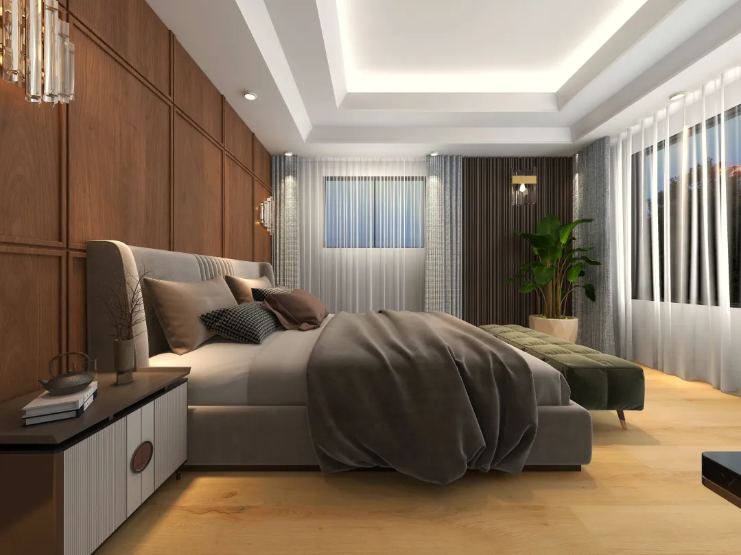 designtreearchitects的装修设计方案:Mater bedroom