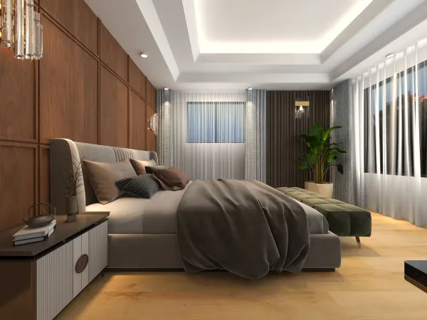 Modern timeless design for Bedroom