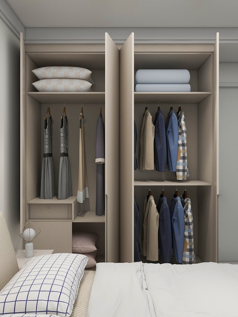 绛县佰怡家全屋整装-臻容府3-1-601阳台高柜-装修设计方案