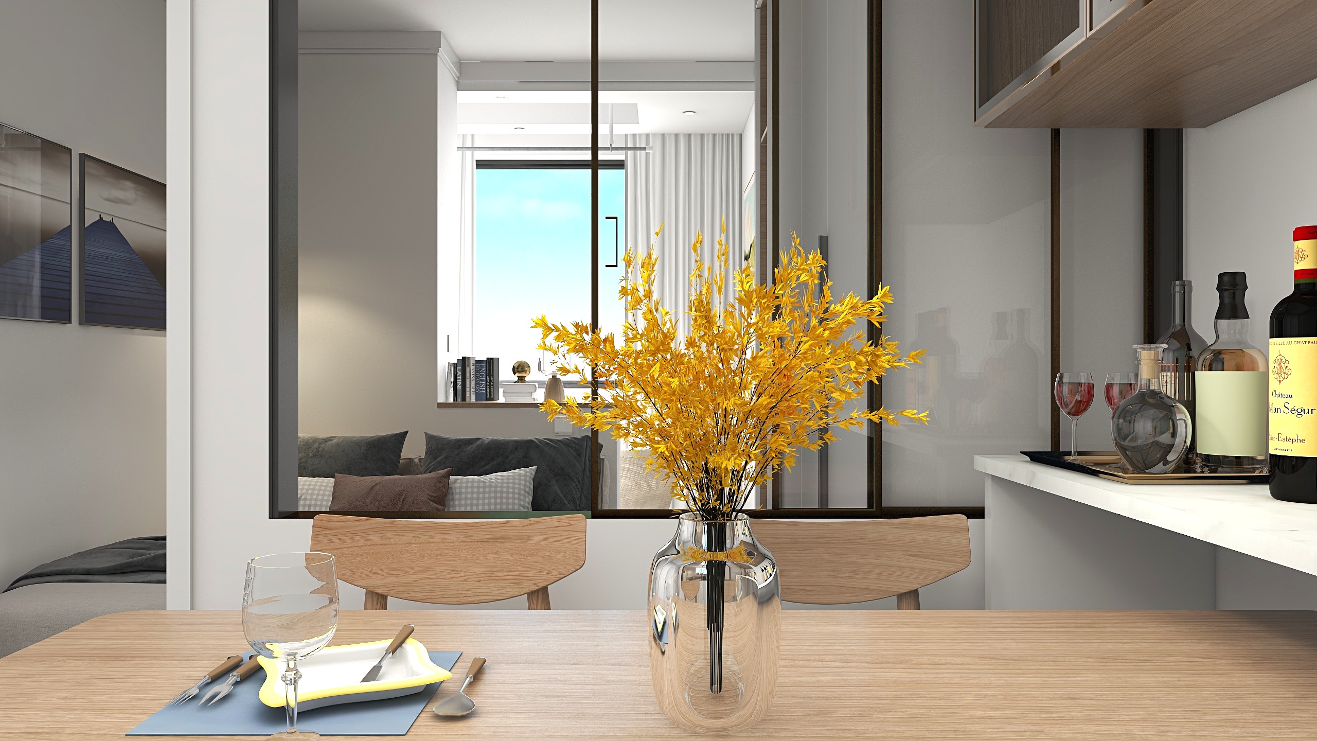 北京天时名匠装饰-马连道30平米小户型装修设计装修效果图