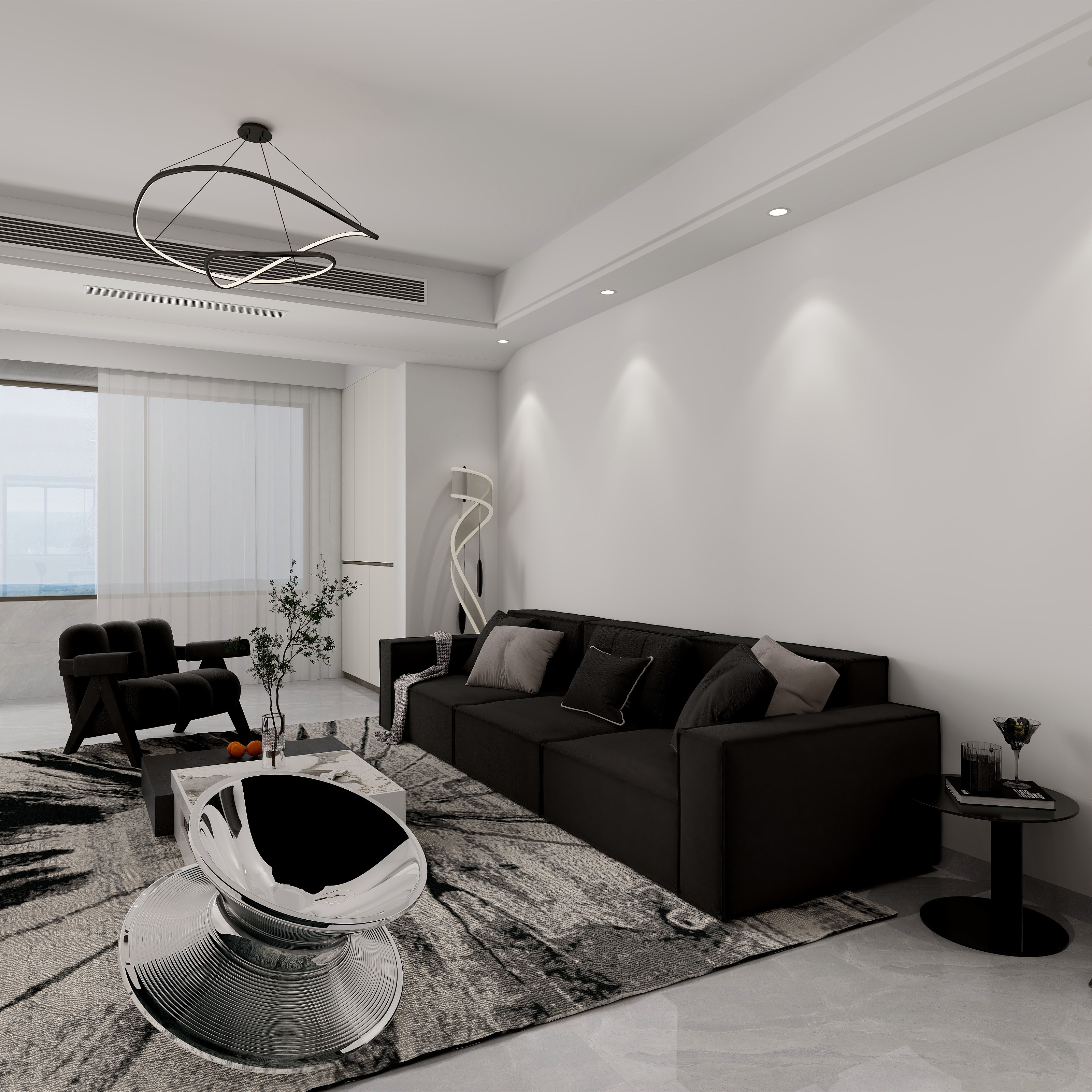 DesignDai-现代简约装修效果图