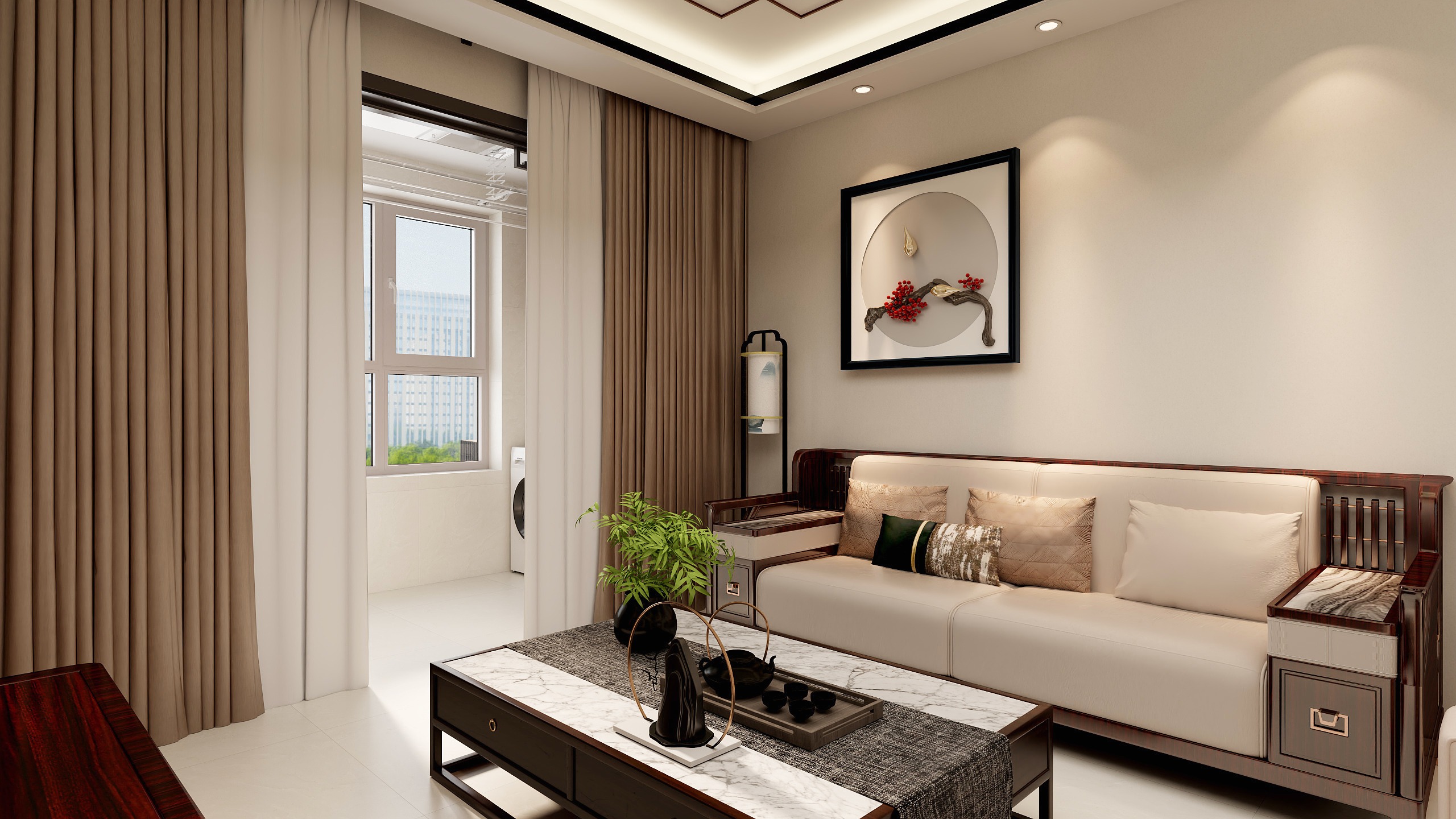 行己空间-交城星河华府8-2-1701-装修设计方案