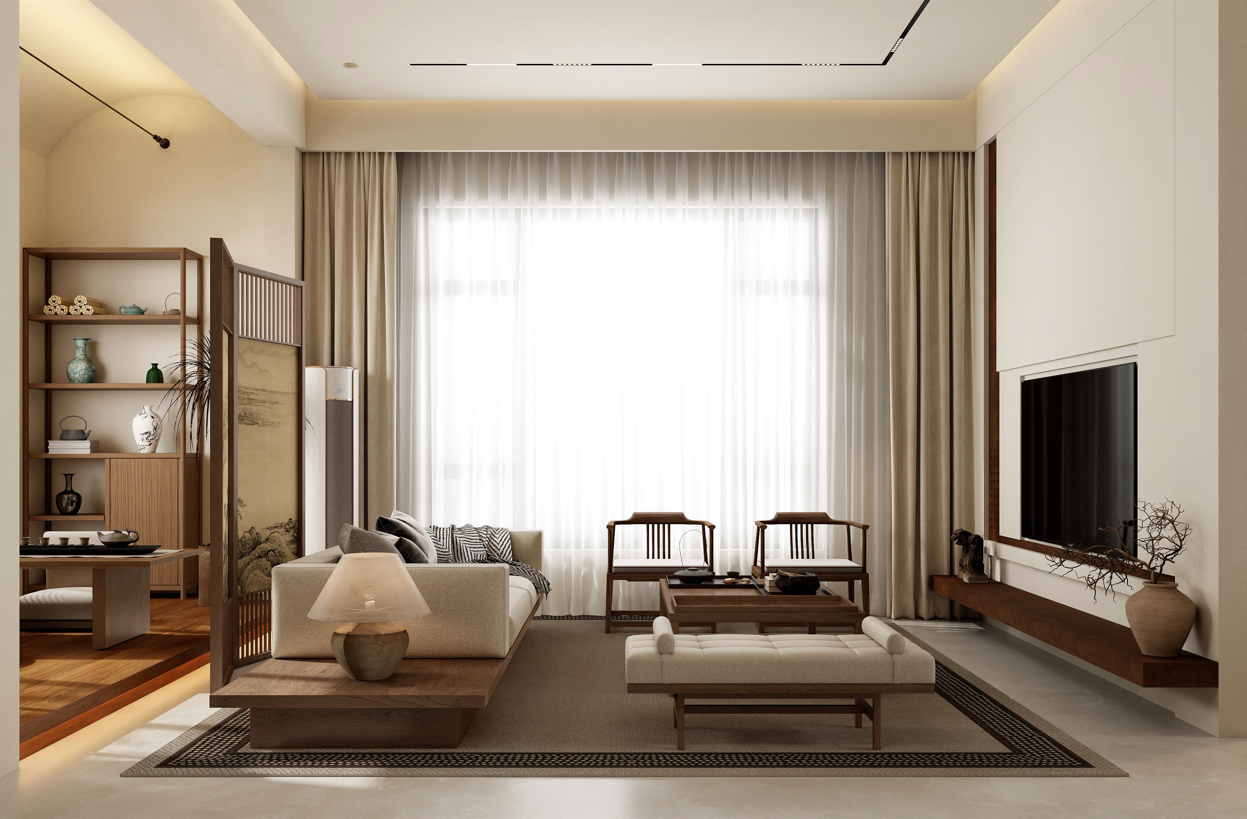 宿迁丨兰天-宋·韵装修效果图