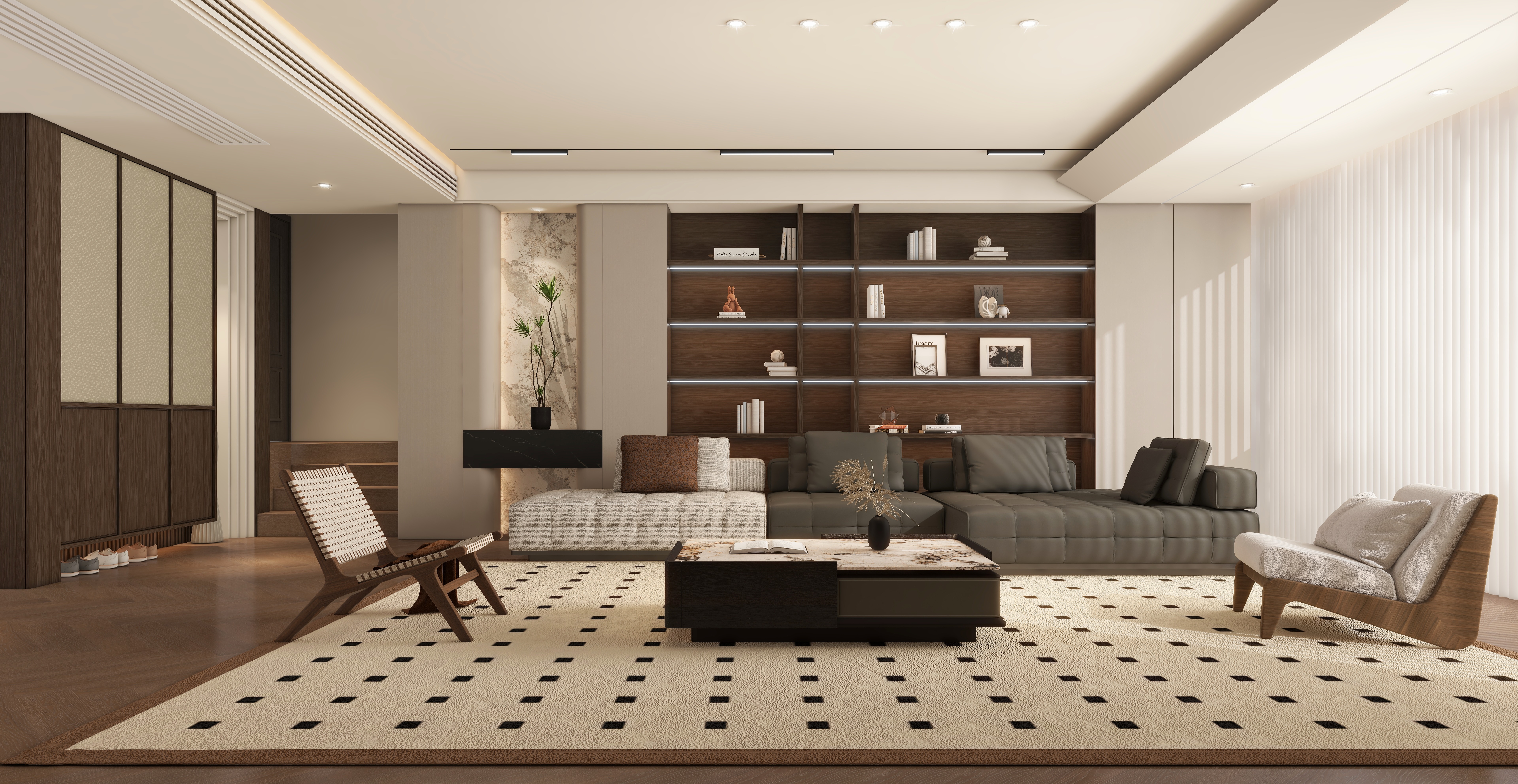 陈均民-智慧谷12光年193㎡3室装修效果图