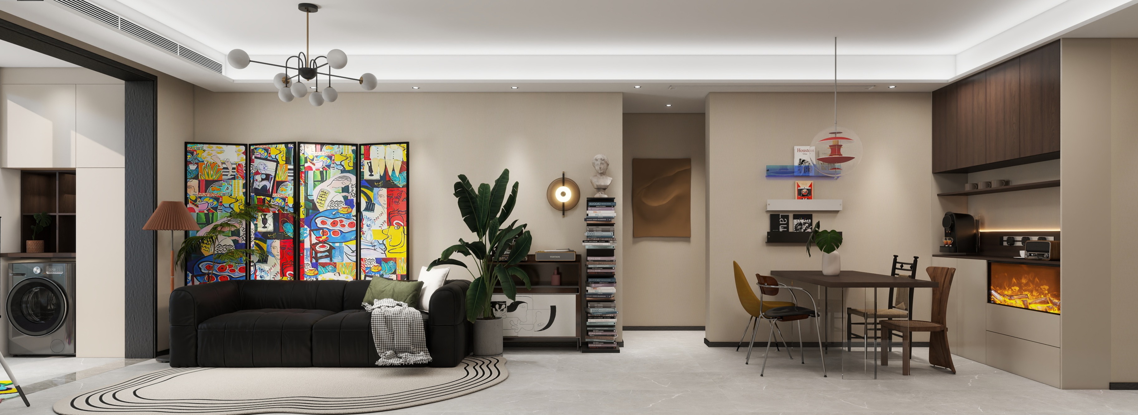 EGhome-利航观棠112-后（次卧书桌版）-装修设计方案