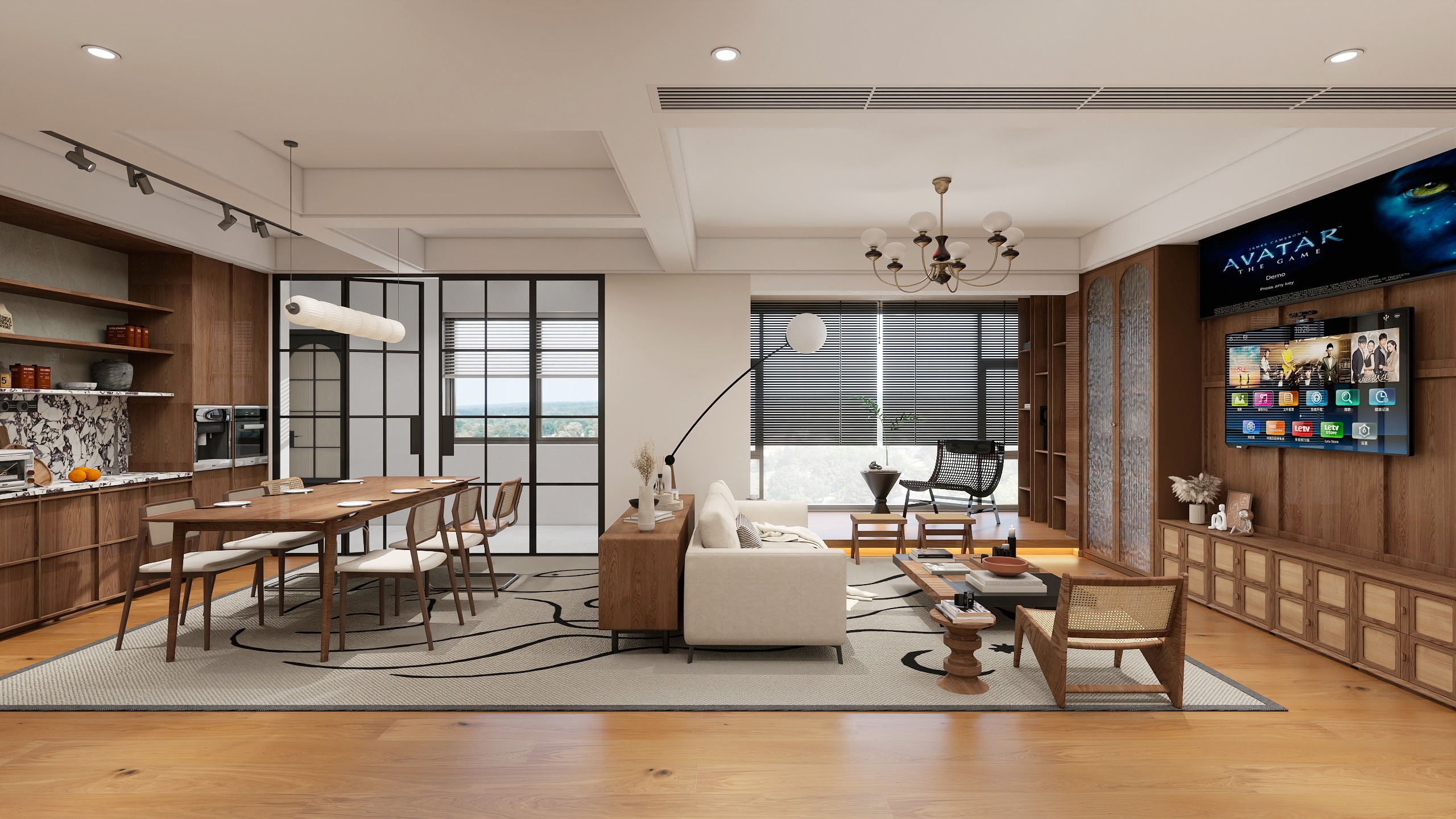 高端私设-吉祥里豪庭   中古风-装修设计方案